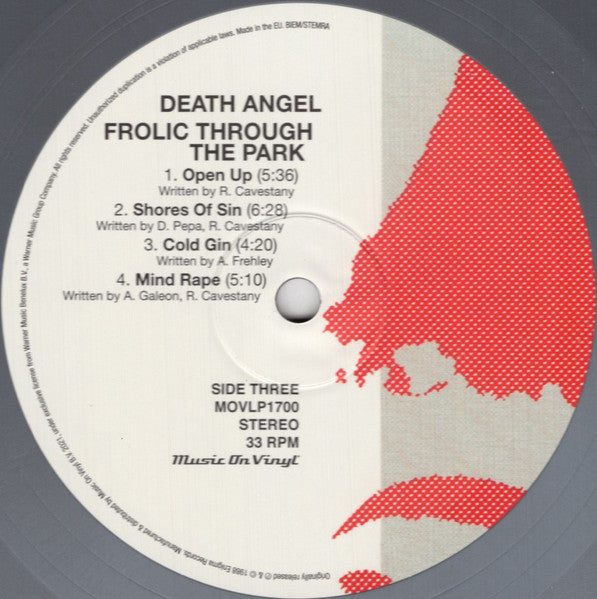 Death Angel – Frolic Through The Park (Vinyl, 2xLP, Album, Limited Edition, Numbered, Reissue, Silver, 2021) – photo 5