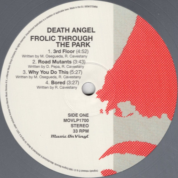 Death Angel – Frolic Through The Park (Vinyl, 2xLP, Album, Limited Edition, Numbered, Reissue, Silver, 2021) – photo 3