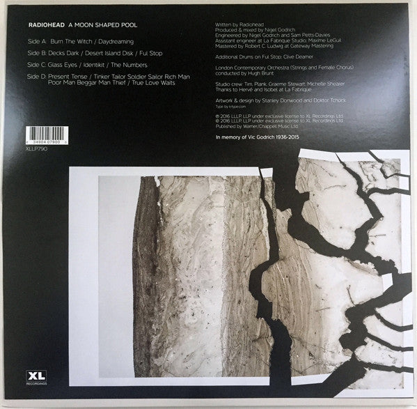 Radiohead – A Moon Shaped Pool (Vinyl, 2xLP, Album, Limited Edition, White, 180 Gram, Rainbo Records Pressing, 2016) – photo 3