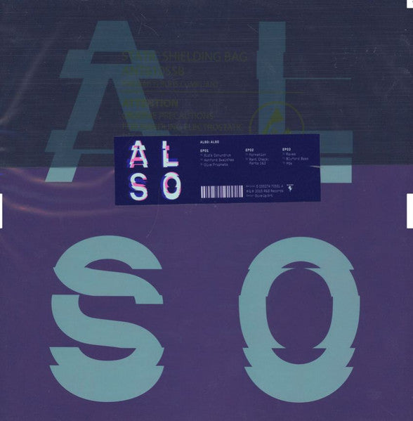 ALSO – ALSO (Vinyl, 12", Album, EP, Compilation, 2015)