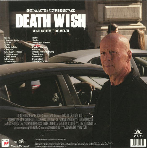 Ludwig Göransson – Death Wish (Original Motion Picture Soundtrack) (Vinyl, LP, Album, Limited Edition, Numbered, Red, 2018) – photo 3