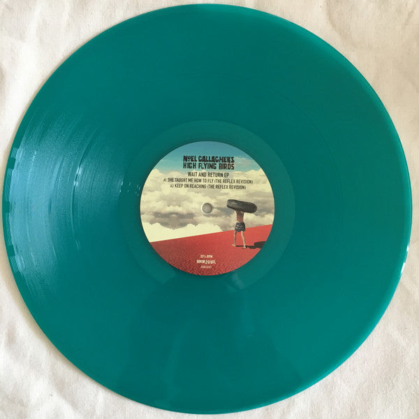 Noel Gallagher's High Flying Birds – Wait And Return EP (Vinyl, 12", 33 ⅓ RPM, EP, Record Store Day, Single, Limited Edition, Teal, 2019) – photo 4