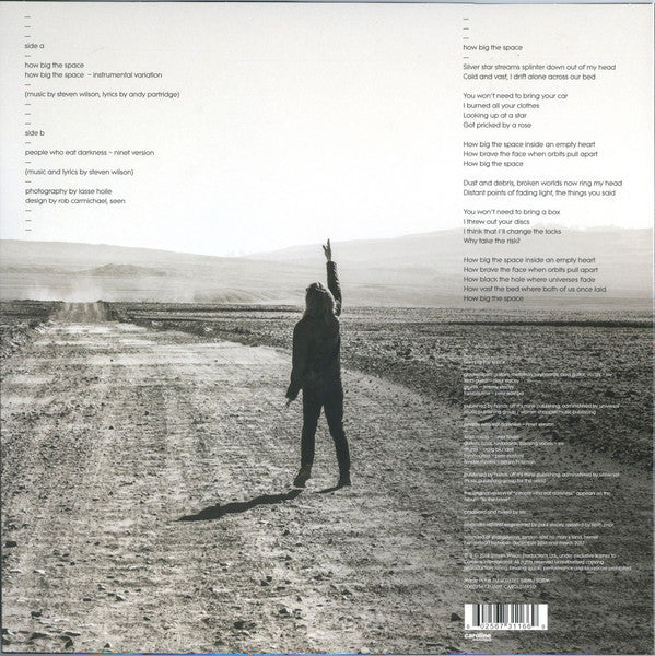 Steven Wilson – How Big The Space (Vinyl, 12", 45 RPM, Record Store Day, Single, Limited Edition, Blue, 2018) – photo 2