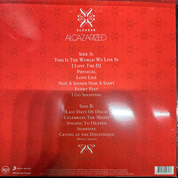 Alcazar – Alcazarized (Vinyl, LP, Album, Limited Edition, Numbered, Reissue, Gold vinyl, 2023) – photo 2