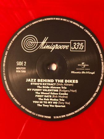 Various – Jazz Behind The Dikes Vol 1 (Vinyl, LP, Compilation, Limited Edition, Numbered, Mono, Red, 2020) – photo 3