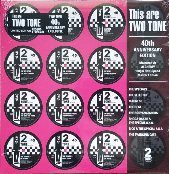 Various – This Are Two Tone (Vinyl, LP, Record Store Day, Compilation, 40th Anniversary Edition, 180 Gram Vinyl, Half-Speed Master, 2020)