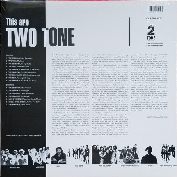 Various – This Are Two Tone (Vinyl, LP, Record Store Day, Compilation, 40th Anniversary Edition, 180 Gram Vinyl, Half-Speed Master, 2020) – photo 2