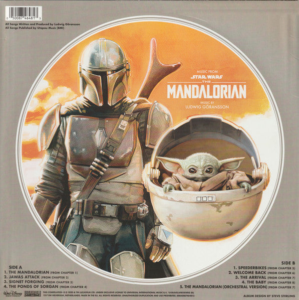 Ludwig Göransson – Star Wars: The Mandalorian (Music From The Original Series) (Vinyl, LP, Compilation, Picture Disc, Reissue, 2022) – photo 2