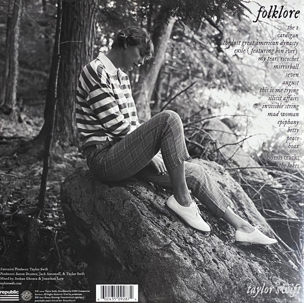 Taylor Swift – Folklore (Vinyl, 2xLP, Album, Red "Meet Me Behind The Mall", 2020) – photo 3