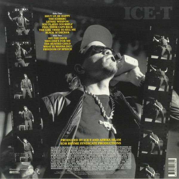 Ice-T – The Iceberg (Freedom Of Speech... Just Watch What You Say) (Vinyl, LP, Album, Limited Edition, Numbered, Reissue, Red Translucent, 180g, 2021) – photo 2