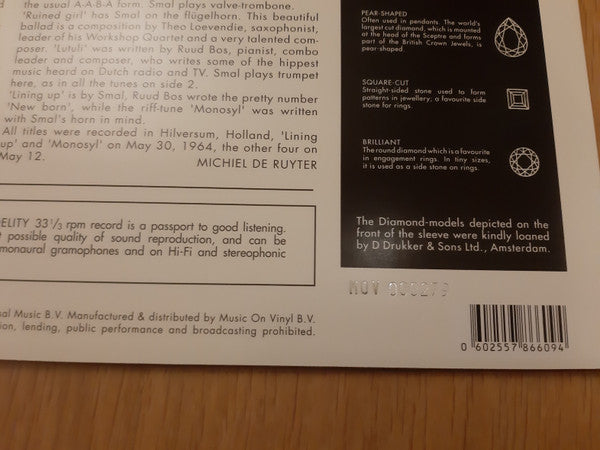 The Diamond Five – Brilliant! (Vinyl, LP, Album, Limited Edition, Numbered, Reissue, Clear, 2017) – photo 4