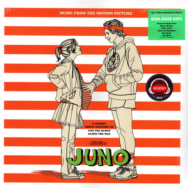 Various – Juno (Music From The Motion Picture) (Vinyl, LP, Album, Compilation, Limited Edition, Reissue, Neon Green, 2022) – photo 2