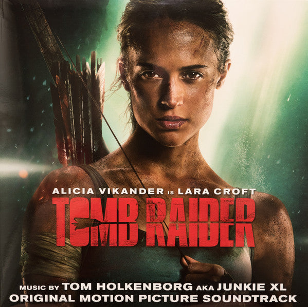Tom Holkenborg AKA Junkie XL – Tomb Raider (Original Motion Picture Soundtrack) (Vinyl, 2xLP, Album, Deluxe Edition, Limited Edition, Numbered, Clear & Red Mixed, 2018) – photo 2