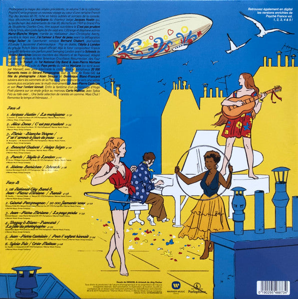 Various – Psyché France 1960-70 Volume 5 (Vinyl, LP, Record Store Day, Compilation, 2019) – photo 2