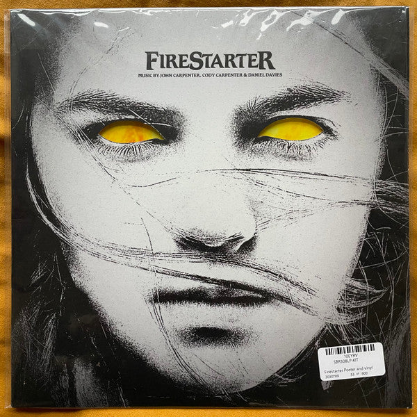 John Carpenter, Cody Carpenter & Daniel Davies – Firestarter (Original Motion Picture Soundtrack) (Vinyl, LP, Album, Limited Edition, Black & Yellow Starburst, 2022)