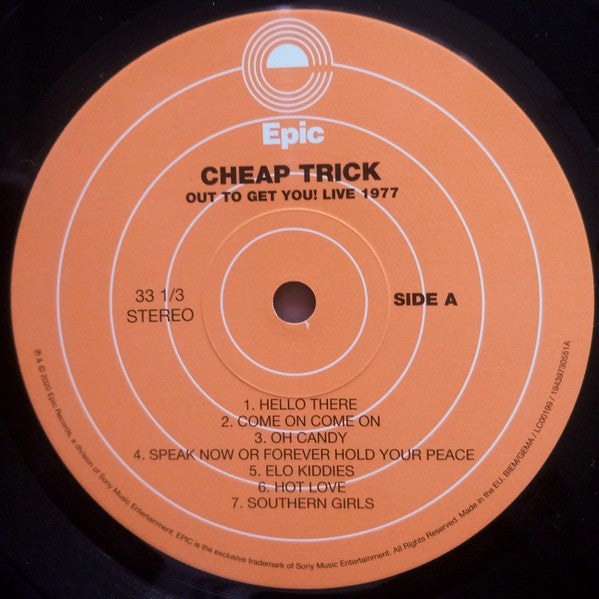 Cheap Trick – Out To Get You! (Live 1977) (Vinyl, 2xLP, Album, Record Store Day, Limited Edition, 2020) – photo 5