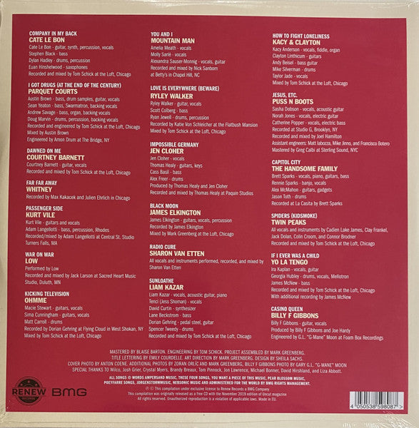 Various – Wilcovered (Vinyl, 2xLP, Record Store Day, Compilation, Limited Edition, 2020) – photo 4