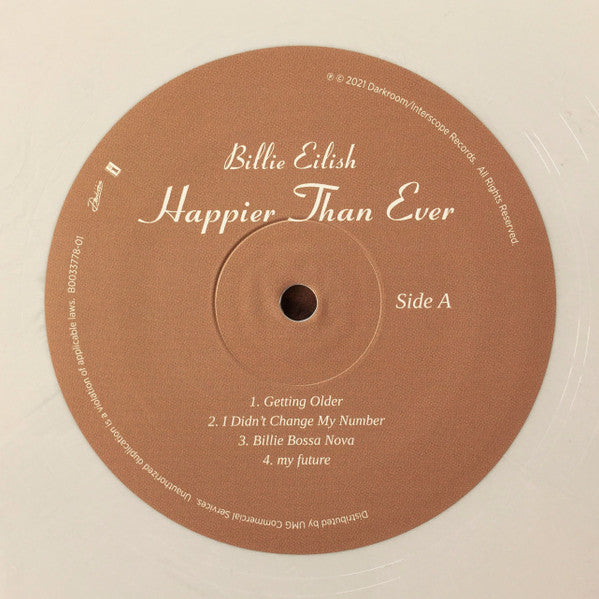 Billie Eilish – Happier Than Ever (Vinyl, 2xLP, Album, Grey [Cool Grey], 2021) – photo 5