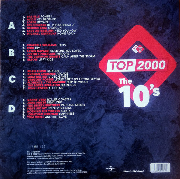 Various – Top 2000: The 10's (Vinyl, 2xLP, Compilation, Limited Edition, Numbered, Purple, 2020) – photo 4