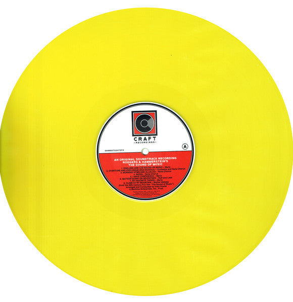 Rodgers And Hammerstein / Julie Andrews, Christopher Plummer, Irwin Kostal – The Sound Of Music (An Original Soundtrack Recording) (Vinyl, LP, Album, Limited Edition, Reissue, Yellow [Golden Sun], 2021) – photo 5