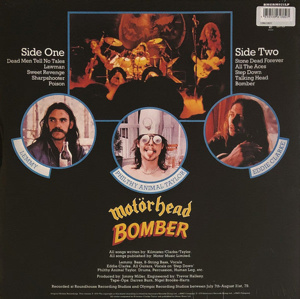 Motörhead – Bomber (Vinyl, LP, Album, Limited Edition, Reissue, Silver, 2021) – photo 2
