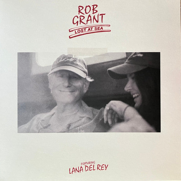 Rob Grant Featuring Lana Del Rey – Lost At Sea (Vinyl, 7", 45 RPM, Single, Red Transparent, 2023)