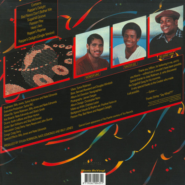 Sugarhill Gang – Sugarhill Gang (Vinyl, LP, Album, Record Store Day, Limited Edition, Numbered, Reissue, Yellow, 40th Anniversary Edition, 180 Gram, 2020) – photo 4