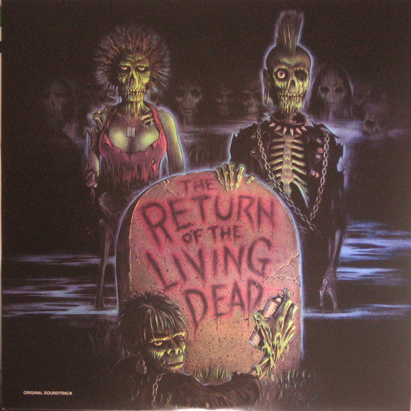 Various – The Return Of The Living Dead (Original Soundtrack) (Vinyl, LP, Album, Limited Edition, Reissue, Black & Brown "Tarman", 2017)