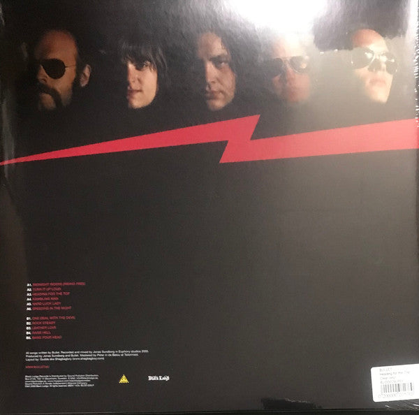 Bullet – Heading For The Top (Vinyl, LP, 45 RPM, Album, Reissue, Clear, 2019) – photo 3