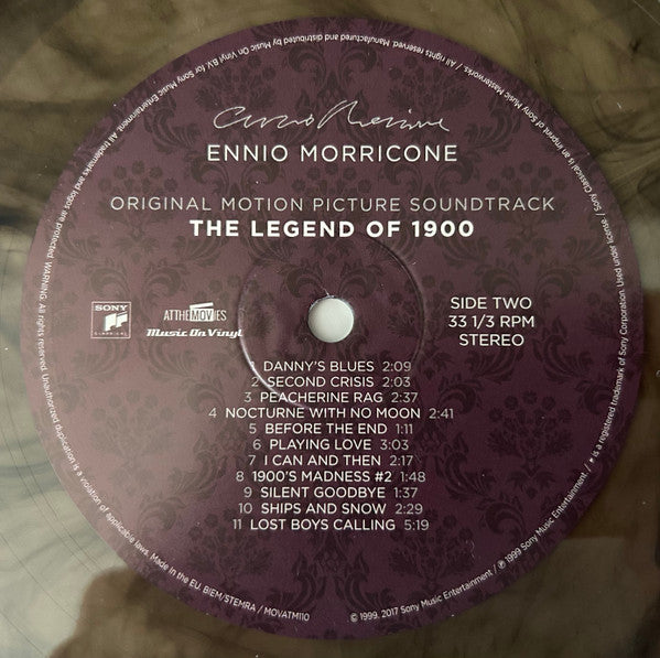 Ennio Morricone – The Legend Of 1900 (Vinyl, LP, Album, Limited Edition, Numbered, Reissue, Smoke Coloured, 180 gram, 2021) – photo 5