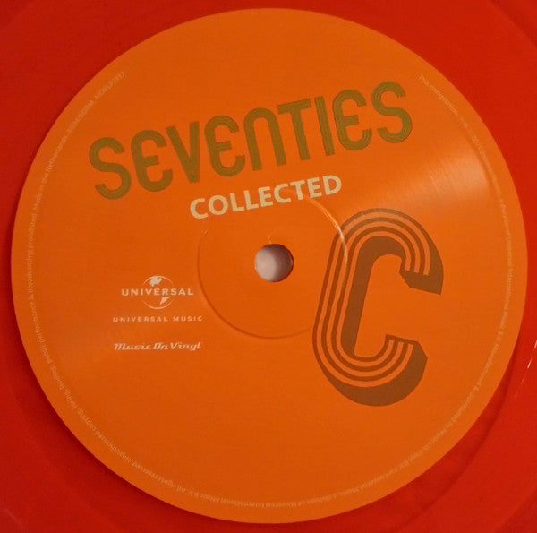Various – Seventies Collected (Vinyl, 2xLP, Compilation, Limited Edition, Numbered, Red transparent, 2021) – photo 5