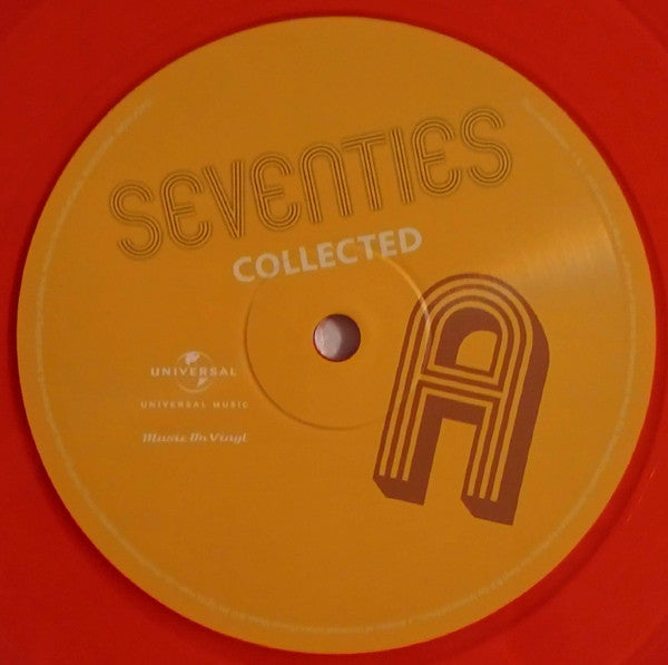 Various – Seventies Collected (Vinyl, 2xLP, Compilation, Limited Edition, Numbered, Red transparent, 2021) – photo 3