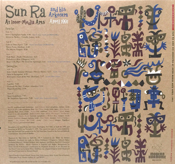 Sun Ra And His Arkestra – Sun Ra And His Arkestra At Inter-Media Arts April 1991 (Vinyl, 3xLP, Album, Record Store Day, Limited Edition, 2016) – photo 3