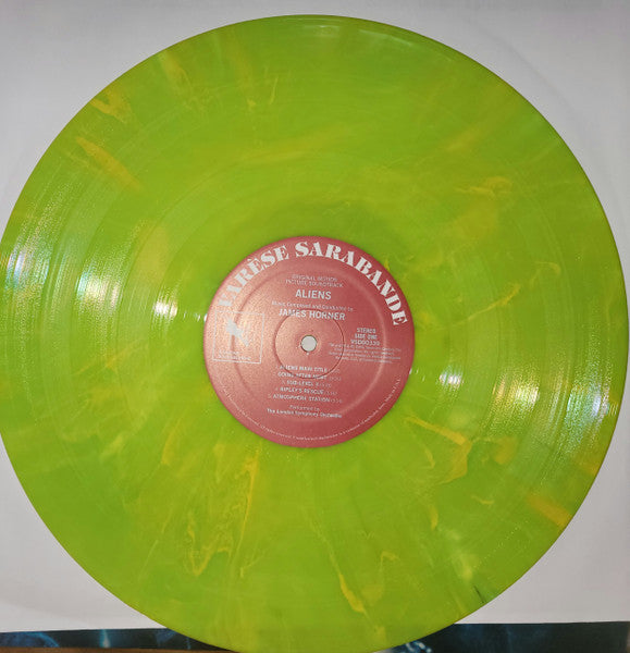 James Horner – Aliens (Original Motion Picture Soundtrack) (Vinyl, LP, Album, Record Store Day, Limited Edition, Reissue, Yellow-Green [Acid Blood], 35th Anniversary Edition, 2021) – photo 5