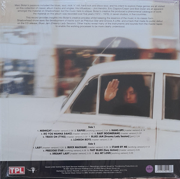 Marc Bolan & T. Rex – Shadowhead (Vinyl, LP, Album, Reissue, Purple, 180g, 2020) – photo 2