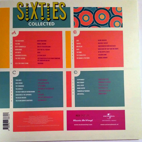 Various – Sixties Collected (Vinyl, 2xLP, Compilation, Numbered, Green Transparent, 2021) – photo 2