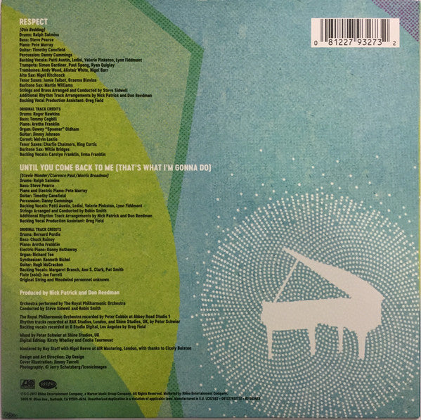 Aretha Franklin With The Royal Philharmonic Orchestra – Respect (Vinyl, 7", 45 RPM, Record Store Day, Single, 2017) – photo 3