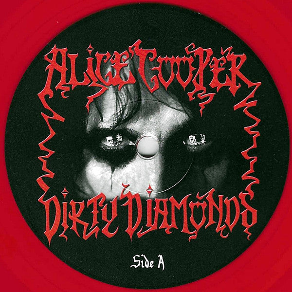Alice Cooper – Dirty Diamonds (Vinyl, LP, Limited Edition, Numbered, Gatefold, 180g, Red Transparent , 2020) – photo 4