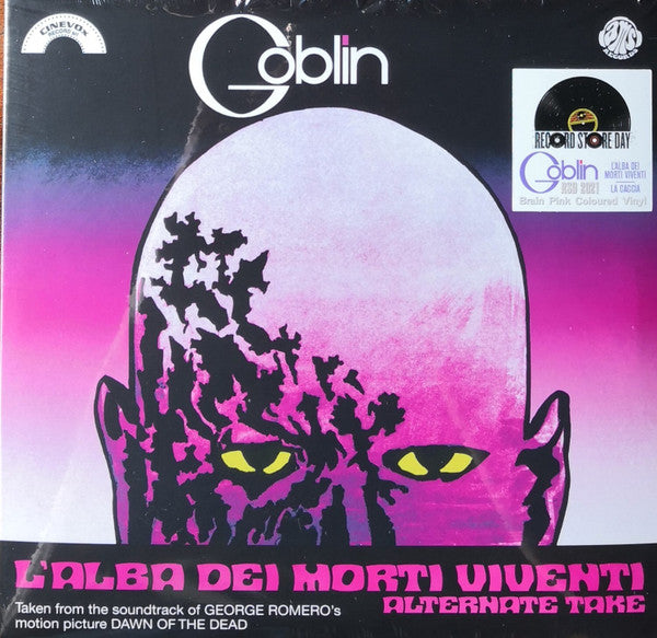 Goblin – L'Alba Dei Morti Viventi (Alternate Take) (Vinyl, 7", 45 RPM, Record Store Day, Limited Edition, Remastered, Pink [Brain Pink], 2021)