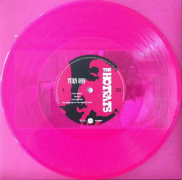 The Hotrats – Turn Ons (Vinyl, 10", 33 ⅓ RPM, Album, Record Store Day, Reissue, Pink Translucent [Hot Pink], 2020) – photo 5