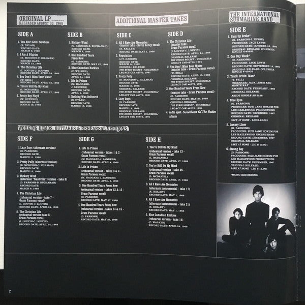 The Byrds – Sweetheart Of The Rodeo (Vinyl, 4xLP, Album, 50th Anniversary Legacy Edition, 2018) – photo 4