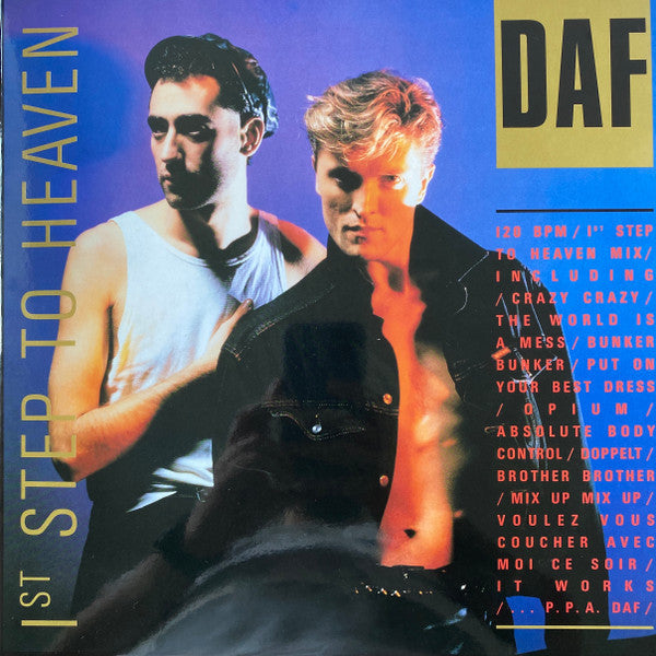 DAF – 1st Step To Heaven (Vinyl, LP, Album, Limited Edition, Numbered, Reissue, Red Translucent, 180g, 2023)