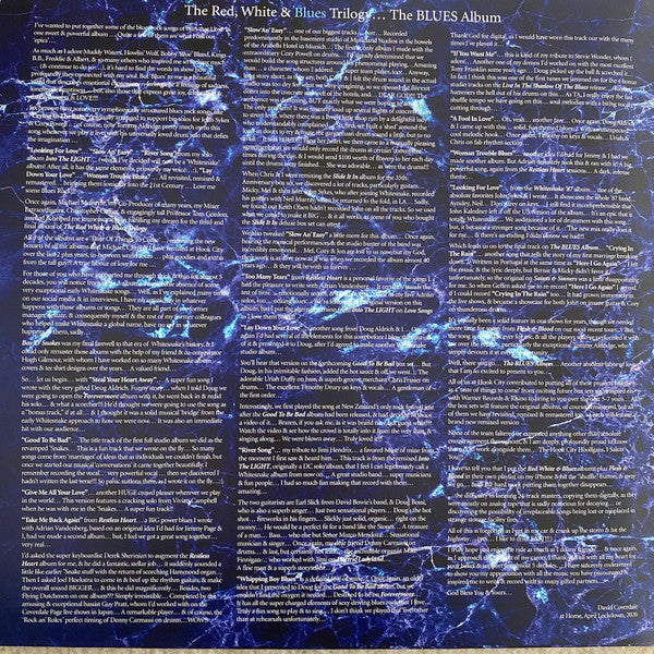Whitesnake – The Blues Album (Vinyl, 2xLP, Album, Compilation, Remastered, Blue, 2021) – photo 4