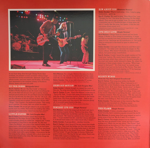 Cheap Trick – The Epic Archive Vol. 3 (1984-1992) (Vinyl, 2xLP, Album, Record Store Day, Compilation, Limited Edition, Red 'Flame', 2019) – photo 2