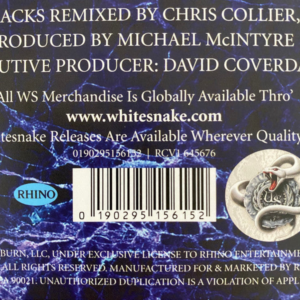 Whitesnake – The Blues Album (Vinyl, 2xLP, Album, Compilation, Remastered, Blue, 2021) – photo 3