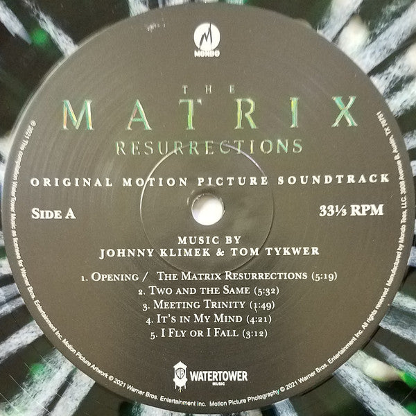 Johnny Klimek & Tom Tykwer – The Matrix Resurrections (Original Motion Picture Soundtrack) (Vinyl, 2xLP, Album, Limited Edition, Black With Green & White Platter [Digital Rain], 180g, 2022) – photo 5