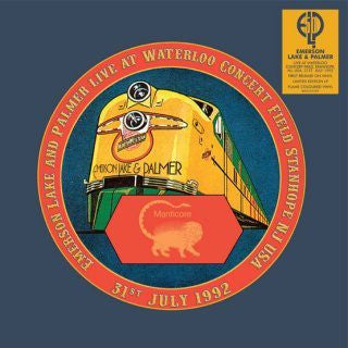 Emerson, Lake & Palmer – Live At Waterloo Concert Field Stanhope NJ USA 31st July 1992 (Vinyl, LP, Album, Record Store Day, Limited Edition, Flame Coloured, 2020)