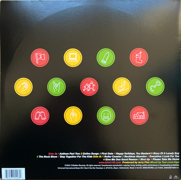 Blink-182 – Take Off Your Pants And Jacket (Vinyl, LP, Album, Limited Edition, Reissue, Red [Opaque Red], 180 g, 2018) – photo 4