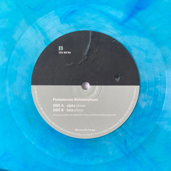 Global Communication Retranslated From 'Blood Music' By Chapterhouse – Pentamerous Metamorphosis (Vinyl, 2xLP, Album, Limited Edition, Numbered, Repress, Blue Marbled Translucent, 2020) – photo 4