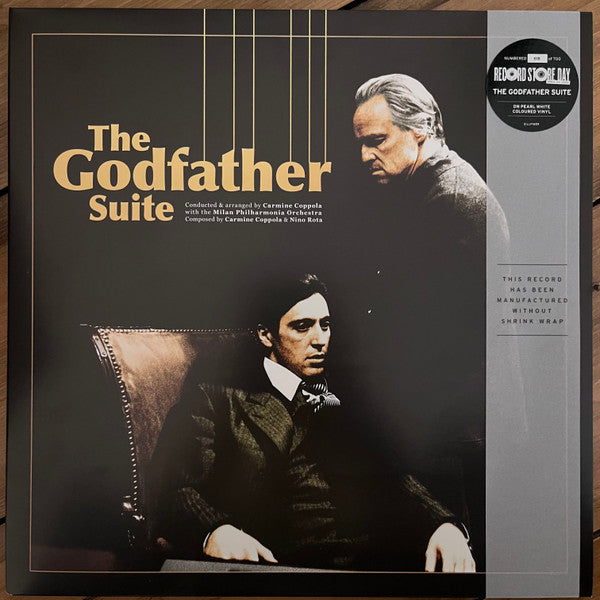 Carmine Coppola, Nino Rota – The Godfather Suite (Vinyl, LP, Album, Record Store Day, Limited Edition, Numbered, Pearl White, 2023)